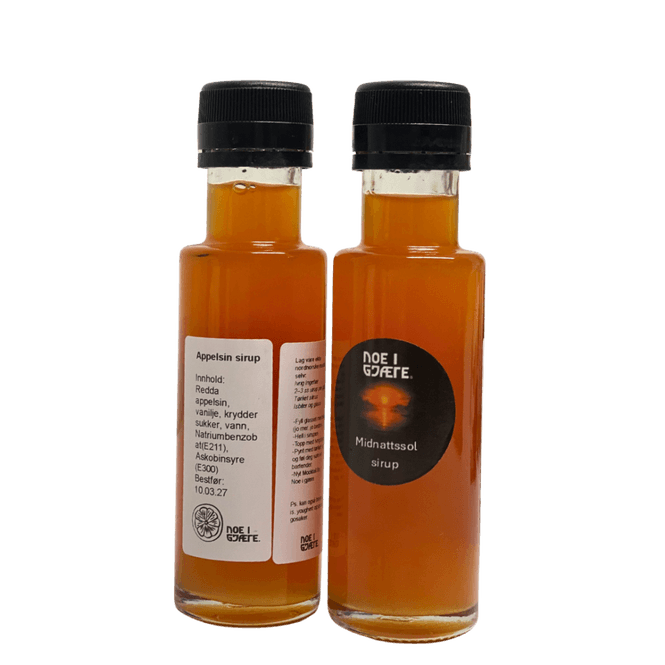 Hovedbilde Sirup fra redda appelsiner