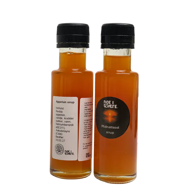 Hovedbilde Sirup fra redda appelsiner