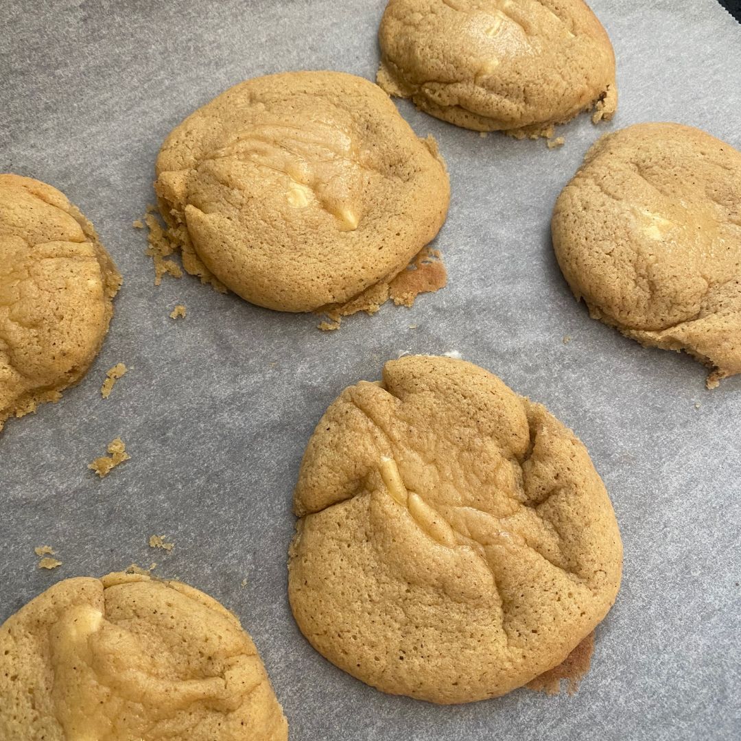 Pumpkin spice cookies